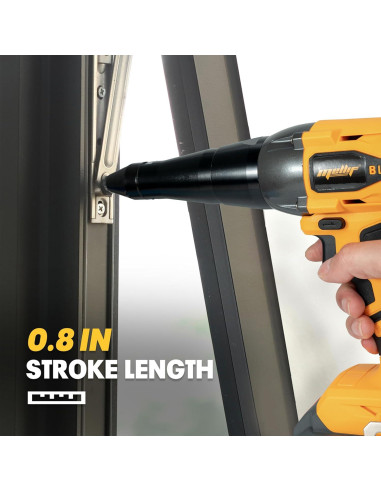 Pistola de Remaches Inalámbrica Mayoki 20V MAX 2248 lbf