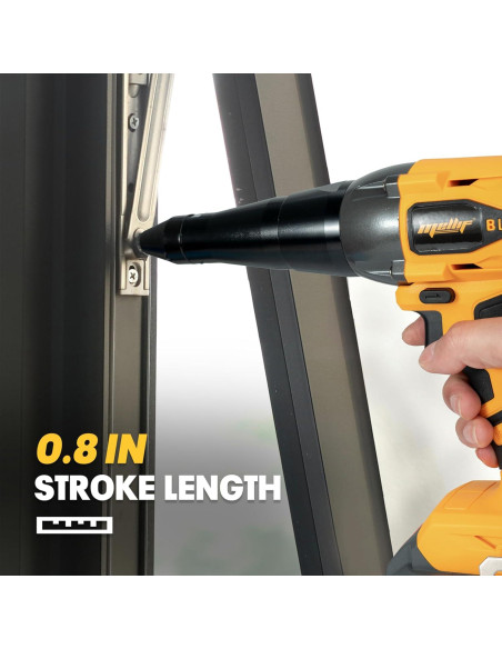 Pistola de Remaches Inalámbrica Mayoki 20V MAX 2248 lbf