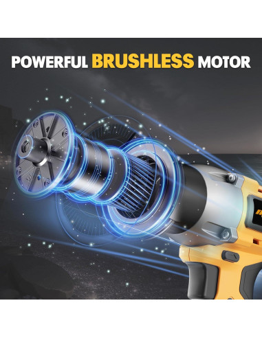 Pistola de Remaches Inalámbrica Mayoki 20V MAX 2248 lbf