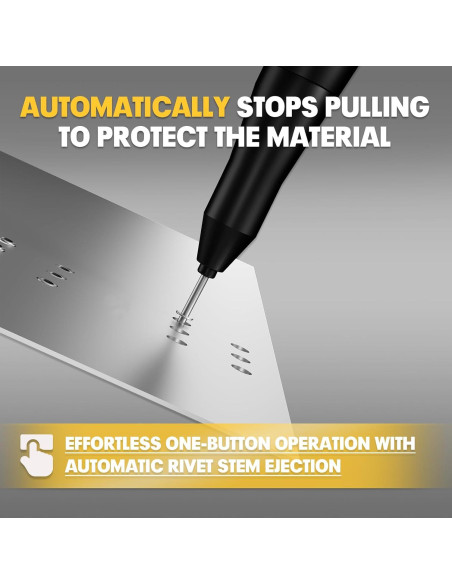 Pistola de Remaches Inalámbrica Mayoki 20V MAX 2248 lbf