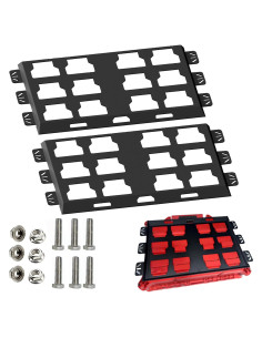 Placa de Montaje Packout Milwaukee - Metal 2 Piezas 99.79 kg