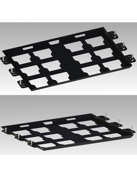 Placa de Montaje Packout Milwaukee - Metal 2 Piezas 99.79 kg