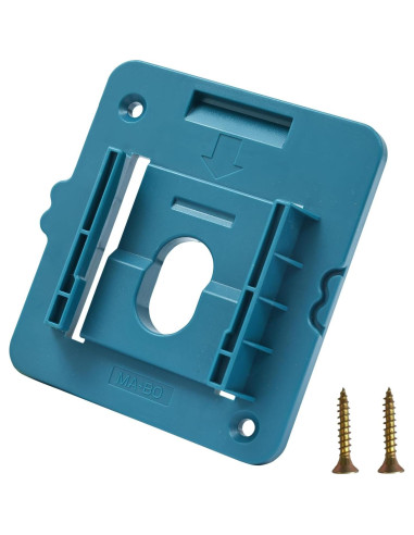 20 Soportes de Batería Makita 18V para Montaje en Pared