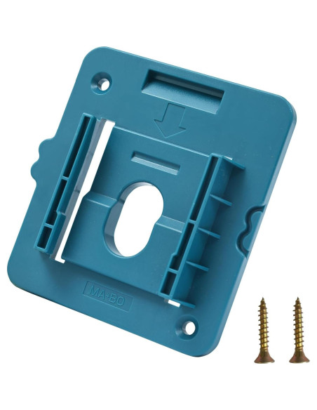 20 Soportes de Batería Makita 18V para Montaje en Pared
