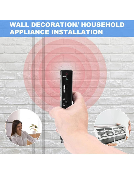 Escáner de Pared WPP123 Genérico Detector de Tuberías Alta Sensibilidad