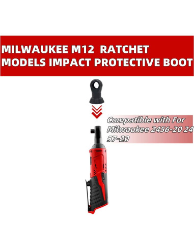 Cubierta Protectora de Goma Muscovite 49-16-2457 para Llave M12