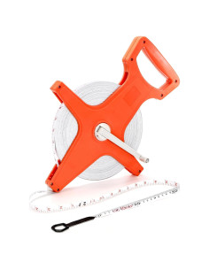 Cinta Métrica Retráctil Coloch 100 Metros Fibra de Vidrio