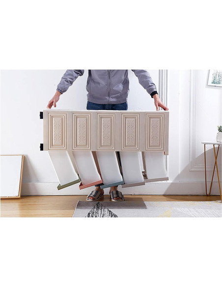 Cajonera de Plástico Gdrasuya10 con 6 Cajones Rosa 101.6 cm