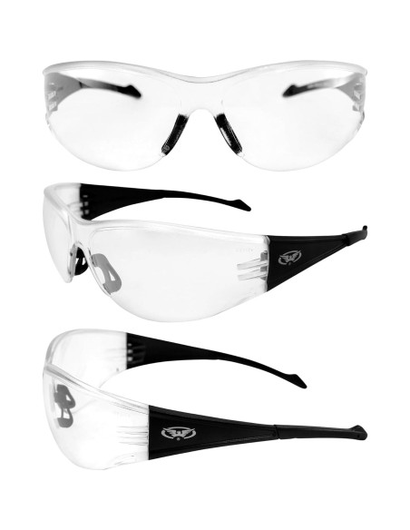 Gafas de Seguridad Global Vision Full Throttle UV y Antirayaduras