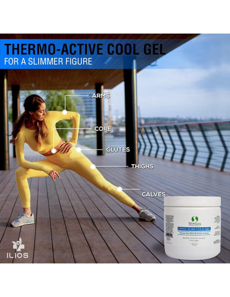 Gel Frío SlimSpa Cyro-Slim 453g - Anticelulitis y Reafirmante
