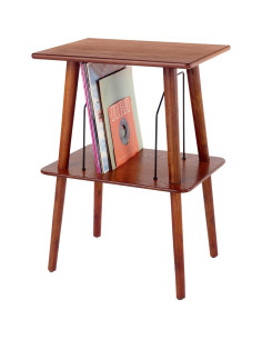 Soporte para Tocadiscos Crosley Manchester con Almacenamiento 2