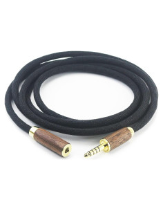 Cable Adaptador Audio Balanceado 4.4mm NewFantasia 1.5m Plata