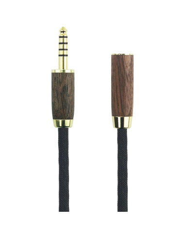 Cable Adaptador Audio Balanceado 4.4mm NewFantasia 1.5m Plata