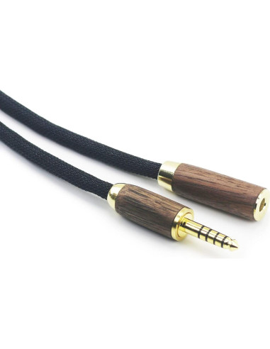 Cable Adaptador Audio Balanceado 4.4mm NewFantasia 1.5m Plata