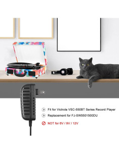 Cargador DC 5V 2A AlloverPower para Victrola VSC-550BT 2