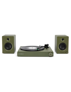 Tocadiscos Wi-Fi Victrola Stream Onyx con Bluetooth y RCA Verde