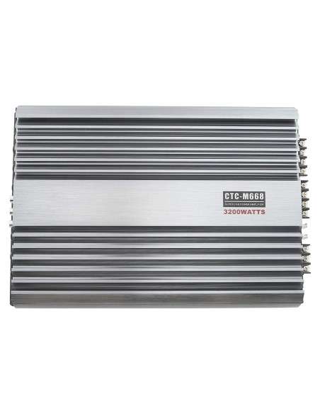 Amplificador de coche Yae 3200W 12V 4 canales para subwoofer