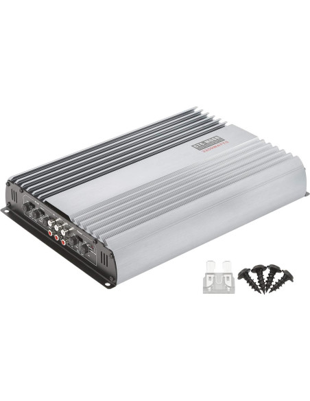 Amplificador de coche Yae 3200W 12V 4 canales para subwoofer
