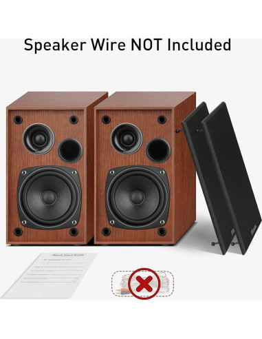 Altavoces de Estantería Pasivos Elimavi MM-D2 4" Madera