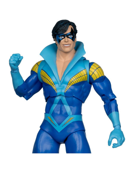 Figura de acción Nightwing McFarlane Toys 17.78 cm con coleccionable