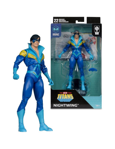 Figura de acción Nightwing McFarlane Toys 17.78 cm con coleccionable