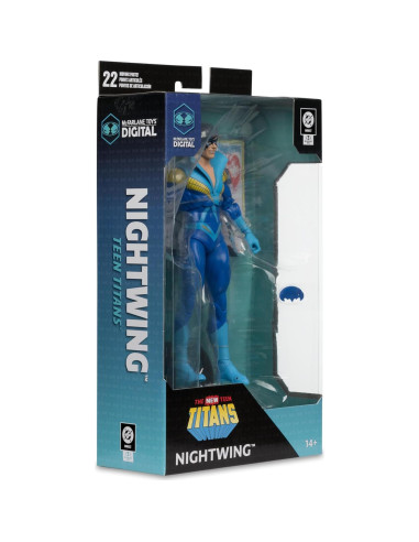 Figura de acción Nightwing McFarlane Toys 17.78 cm con coleccionable