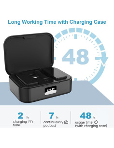 Micrófono Lavalier Inalámbrico CODMETQL S18-MIC 22.86m Bluetooth 2