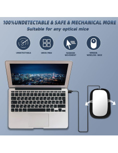 Mover de Ratón Indetectable CHOKMAX USB Simulador de Movimiento 2