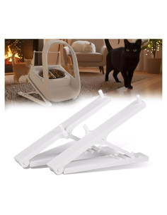 Soporte Ajustable para Comedero de Gatos SureFeed - Elevado y Antideslizante