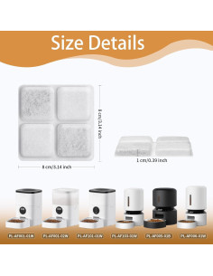 Paquete de 12 bolsas deshidratantes Jiaxix para alimentos de mascotas 2