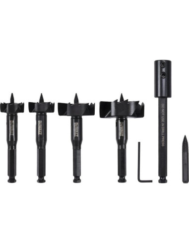 Kit de Brocas Autoalimentadas DEWALT DW1648 - 5 Piezas