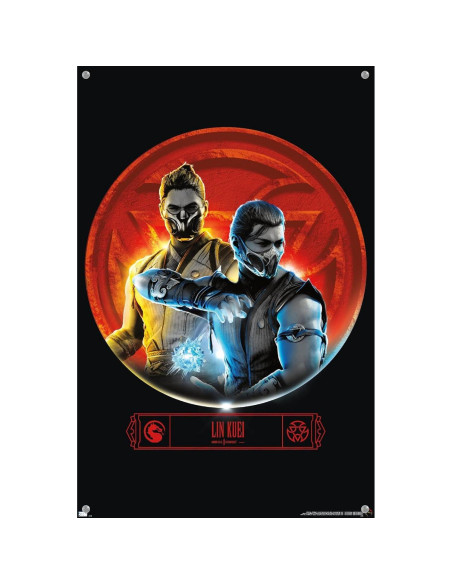 Póster de Pared Trends International Mortal Kombat 1 Lin Kuei 37x57cm
