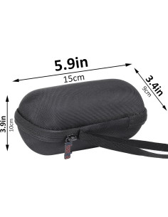 Funda Dura Khanka para Altavoz Bluetooth Sony SRS-XB13 Negra 2