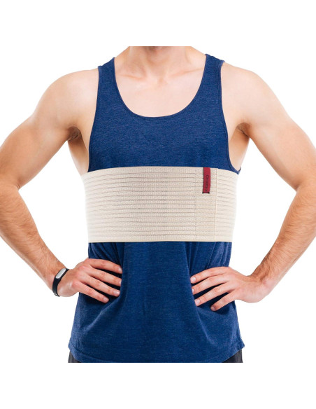 Faja de Soporte para Costillas ORTONYX Unisex S-M Beige