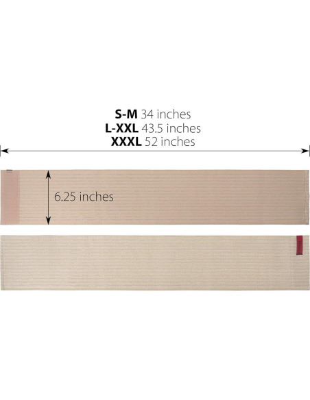 Faja de Soporte para Costillas ORTONYX Unisex S-M Beige