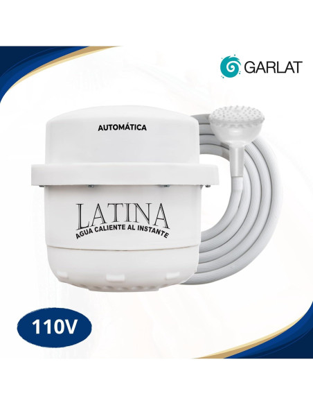 Ducha Eléctrica GARLAT LT20 110V con Ducha de Mano Mini