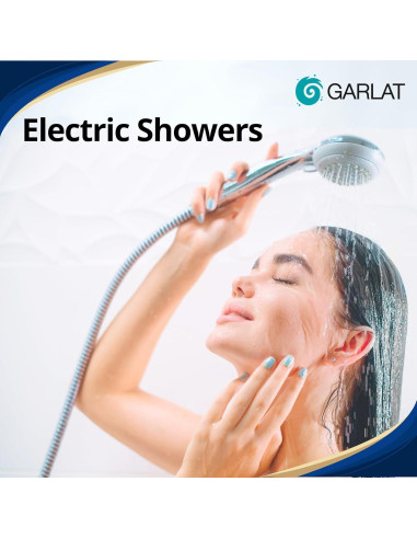 Ducha Eléctrica GARLAT LT20 110V con Ducha de Mano Mini