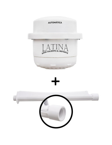 Ducha Eléctrica GARLAT LT20 110V con Ducha de Mano Mini