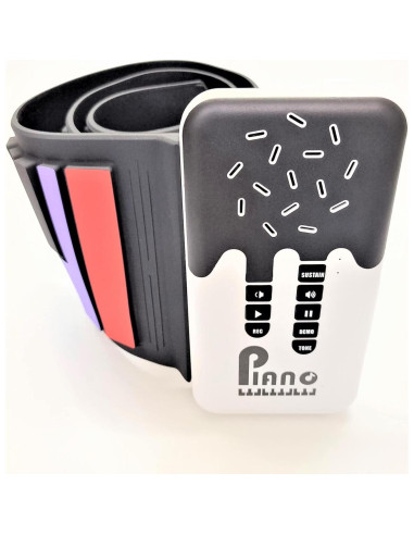 Piano Digital Plegable MAGICON US-49KEY 49 Teclas Arcoíris