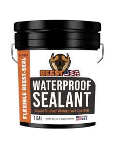 Sellador Impermeable BEEST 1 Galón para Techos y Fundaciones
