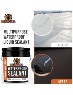 Sellador Impermeable BEEST 1 Galón para Techos y Fundaciones 2