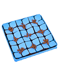 Alfombra de Olfato y Lamer OurMiao Azul 20.5cm Silicona