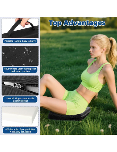 Almohadilla Impermeable FirstGift 2 Pack 8 cm Negro