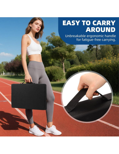 Almohadilla Impermeable FirstGift 2 Pack 8 cm Negro