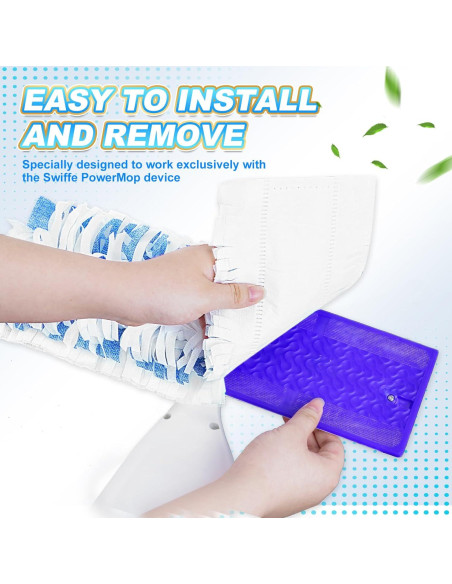 Paquete de 20 almohadillas desechables Power Mop YagoDago