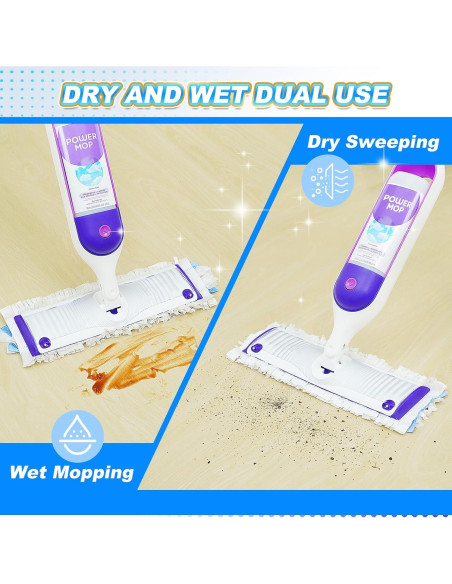 Paquete de 20 almohadillas desechables Power Mop YagoDago