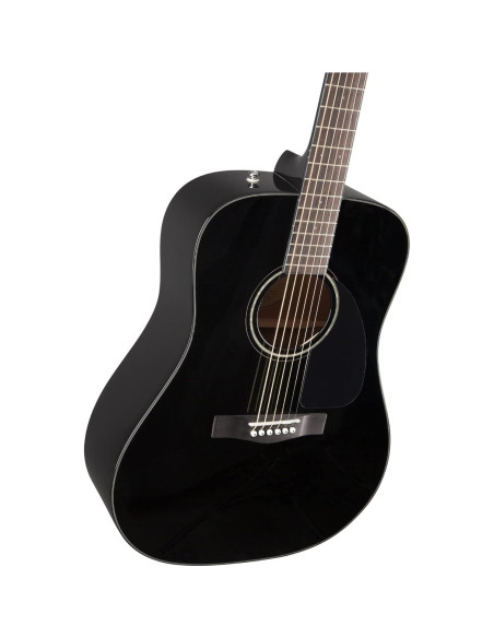 Guitarra Acústica Fender CD-60 Dreadnought V3 Negra con Estuche