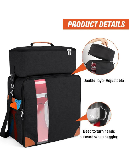 Cubierta para Batidora de Pie KitchenAid 4.5-5L con Bolsillos