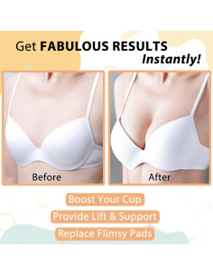 Inserciones Push-Up para Sujetador Nimiah - 1 Par Beige A/B 2