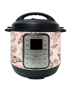 Piel Brillante MightySkins para Instant Pot Duo 6-QT - Jardín de Mariposas